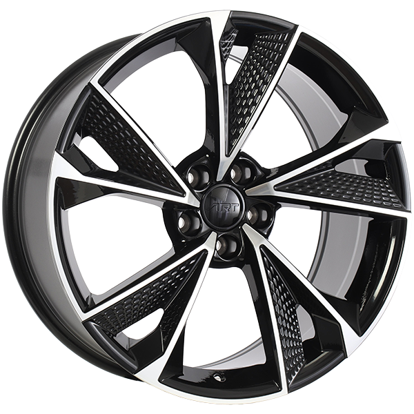 ART Replica 231 Gloss Black - Machined FaceR23120001 | Size: 20x9.0 | Bolt Pattern: 5x112 | Offset: 25 | Center Bore: 66.5