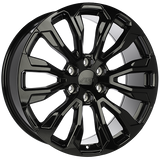 ART Replica 271 Gloss BlackR27120001 | Size: 20x9.0 | Bolt Pattern: 6x139.7 | Offset: 27 | Center Bore: 77.8