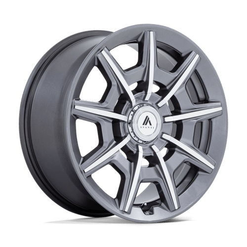 Asanti Black ESQUIRE 22X10.5 5X4.25/4.5 +45 G-ANTH MC Wheels