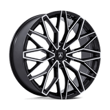 Asanti Black MOGUL 6 24X10 6X5.5 106 +30 G-BLK-MCH Wheels