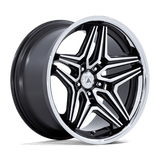 Asanti Black DUKE 20X9 BLANK 72 +15 G-BLK-MCH Wheels