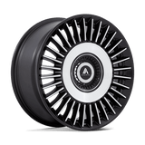 Asanti Black TIARA 22X9 5X110 65 +15 SBLK MCH Wheels