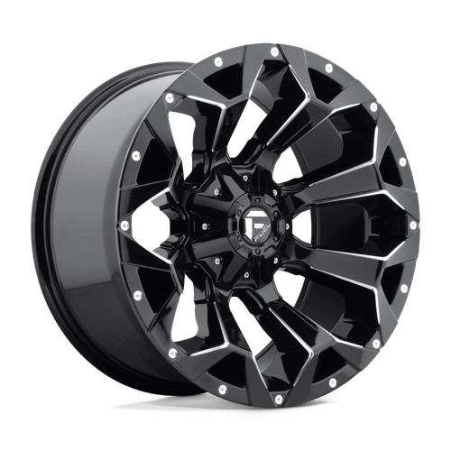 Fuel 1PC ASSAULT 20X9 8X180 124.2 NBL +20 Wheels