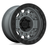 Black Rhino BRAVG 17X8.5 5X5.0 BTL-GRY BLK-HDW -32MM Wheels