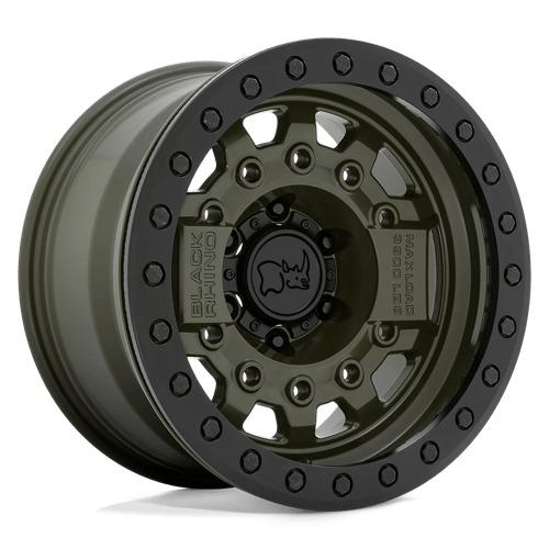 Black Rhino Hard Alloys BR AVENG BL 17X8.5 6X139 -30 112 OD-GRN Wheels