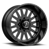 American Force ATOM SS 22X10 6X135 -25 BLACK Wheels