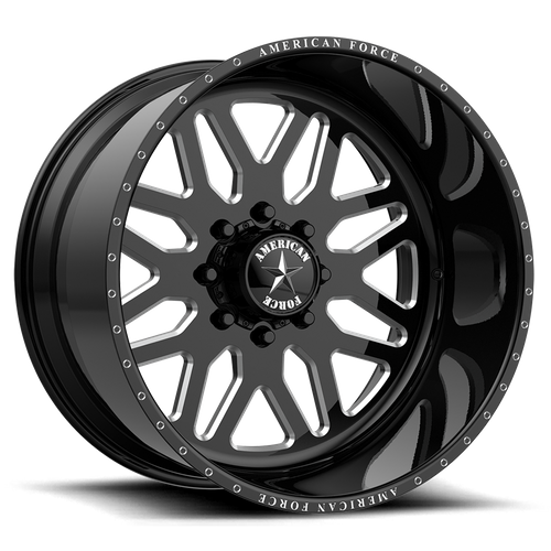 American Force TRAX SS 24X11 6X5.5 +0 BLACK Wheels