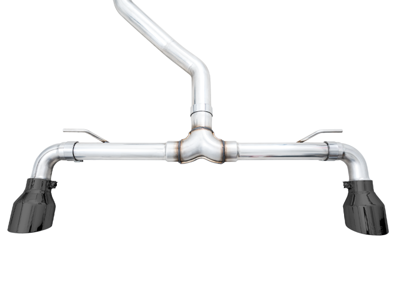 AWE Tuning 2022 VW GTI MK8 Track Edition Exhaust - Diamond Black Tips