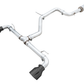 AWE Tuning 2022 VW GTI MK8 Track Edition Exhaust - Diamond Black Tips
