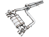 AWE Tuning 21+ Wrangler 392 Switchpath Cat-Back Exhaust- Quad BashGuards
