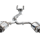 AWE Tuning Audi 2019-2023 C8 A6/A7 3.0T Touring Edition Cat-Back Exhaust- Turn Downs