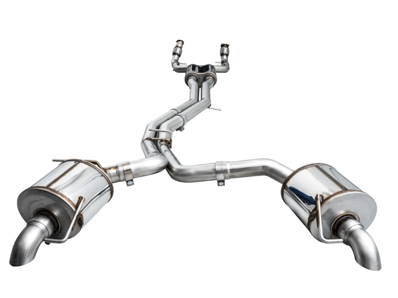 AWE Tuning Audi 2019-2023 C8 A6/A7 3.0T Touring Edition Cat-Back Exhaust- Turn Downs