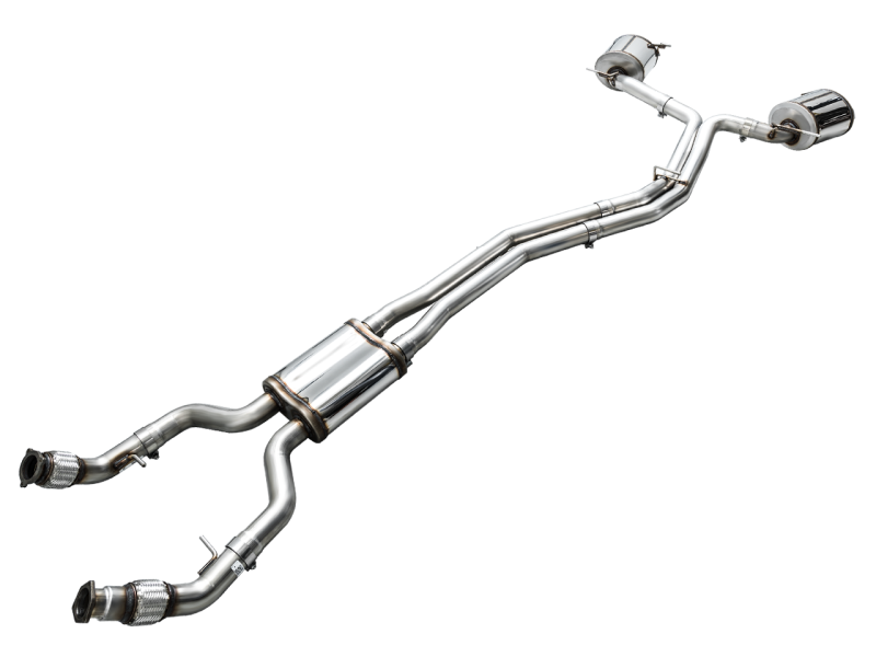 AWE Tuning Audi 2019-2023 C8 A6/A7 3.0T Touring Edition Cat-Back Exhaust- Turn Downs