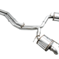 AWE Tuning Audi 2019-2023 C8 A6/A7 3.0T Touring Edition Cat-Back Exhaust- Turn Downs