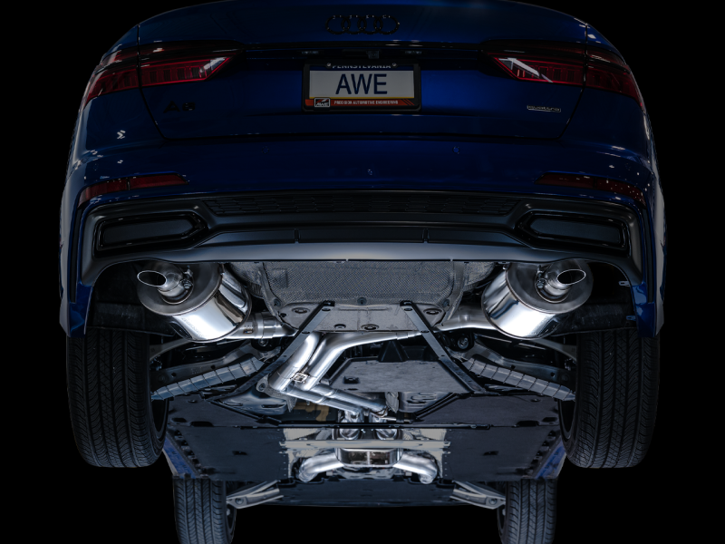 AWE Tuning Audi 2019-2023 C8 A6/A7 3.0T Touring Edition Cat-Back Exhaust- Turn Downs