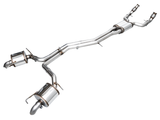 AWE Tuning Audi 2019-2023 C8 A6/A7 3.0T Touring Edition Cat-Back Exhaust- Turn Downs