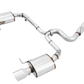 AWE Tuning VW MK7 Golf Alltrack/Sportwagen 4Motion Touring Edition Exhaust - Polished Silver Tips