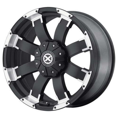 ATX Series AX191 20X9 6X5.5 S-BLK MACH 18MM Wheels