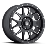 ATX Series AX196 20X9 6X5.5 +45 100.5CB S-BLK/MILL Wheels