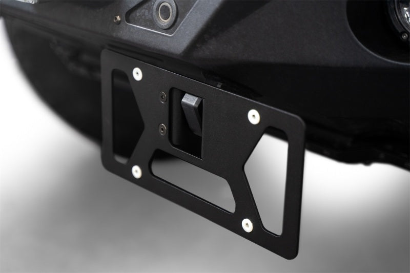 Addictive Desert Designs Clevis Mounted Front License Plate Bracket