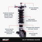 Air Lift Performance 05-14 Audi A3 / 06-14 VW GTI Coilover Kit