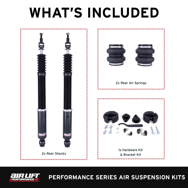 Air Lift Performance 18-25 Honda Accord Sedan Rear Air Suspension Kit