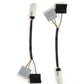 AlphaRex 18-20 Ford F-150 w/Stock Halogen Tail Lights to AlphaRex LUXX-Series Tail Lights Converters