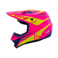 Answer 26 AR1 Mototown Helmet Matte Pink/Hyper Acid/Dark Blue - Small