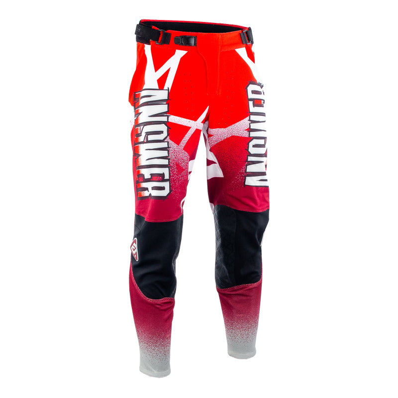 Answer 26 LE Elite Chaos Artifacts Pants 50 Years Dark Red/Red/White Size - 34