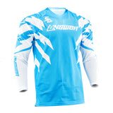 Answer 26 LE Syncron Rizz Vented Jersey Cyan/White/Black Youth - Medium