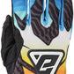 Answer Aerlite Drip Gloves Black/White/Rainbow - XL