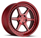 Aodhan 18x8.5 DS09 Series | Gloss Black W /Gold Rivets | 5x114.3 | +35 | 73.1