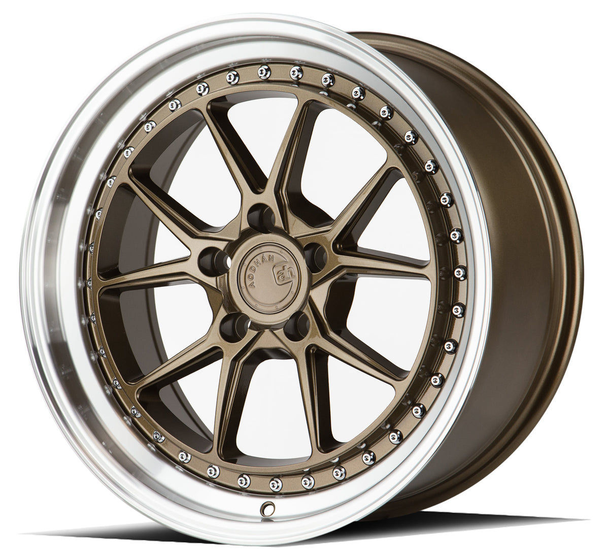 Aodhan 18x9.5 DS08 Series | Gloss Black | 5x114.3 | +15 | 73.1