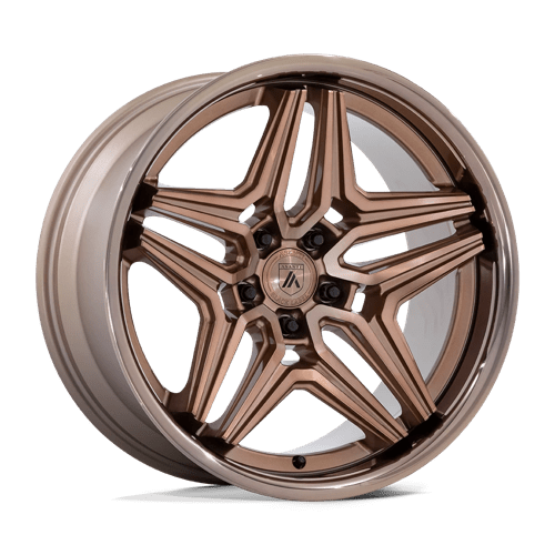 Asanti Black DUKE 20X9 5X120 74 +15 PLTNM-BRNZ Wheels