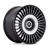 Asanti Black TIARA 20X10.5 5X115/120 74 +18 SBLK MCH Wheels