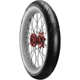 Avon Cobra Chrome AV91 White Sidewall Front Tire - 100/90-19 57V 1DK