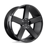 DUB 1PC BALLER 22X9.5 5X5.5 78.1 BL +26 Wheels