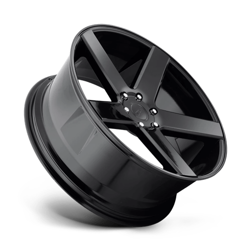 DUB 1PC BALLER 22X9.5 5X5.5 78.1 BL +26 Wheels
