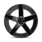 DUB 1PC BALLER 22X9.5 5X5.5 78.1 BL +26 Wheels