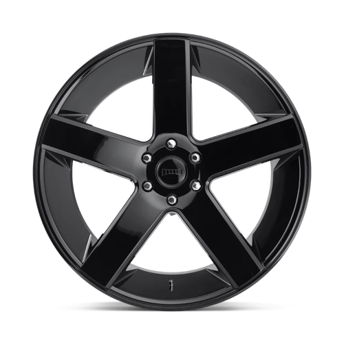 DUB 1PC BALLER 22X9.5 5X5.5 78.1 BL +26 Wheels
