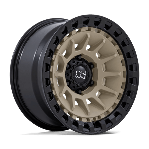 Black Rhino Hard Alloys BARRAGE 17X8.5 6X5.5 106 -10 D-SAND MBLK Wheels
