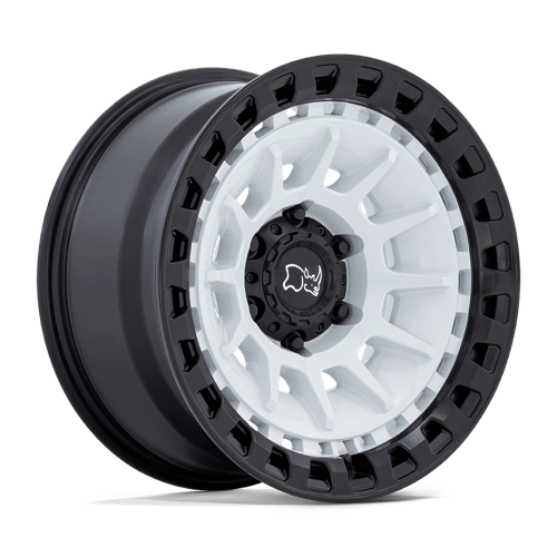 Black Rhino Hard Alloys BARRAGE 17X8.5 6X5.5 106 -10 G-WHT M-BLK Wheels