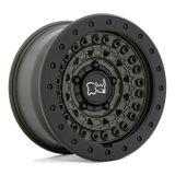 Black Rhino Hard Alloys BARRICADE 17X8.5 5X5.0 71 OD-GRN-BLK -18 Wheels