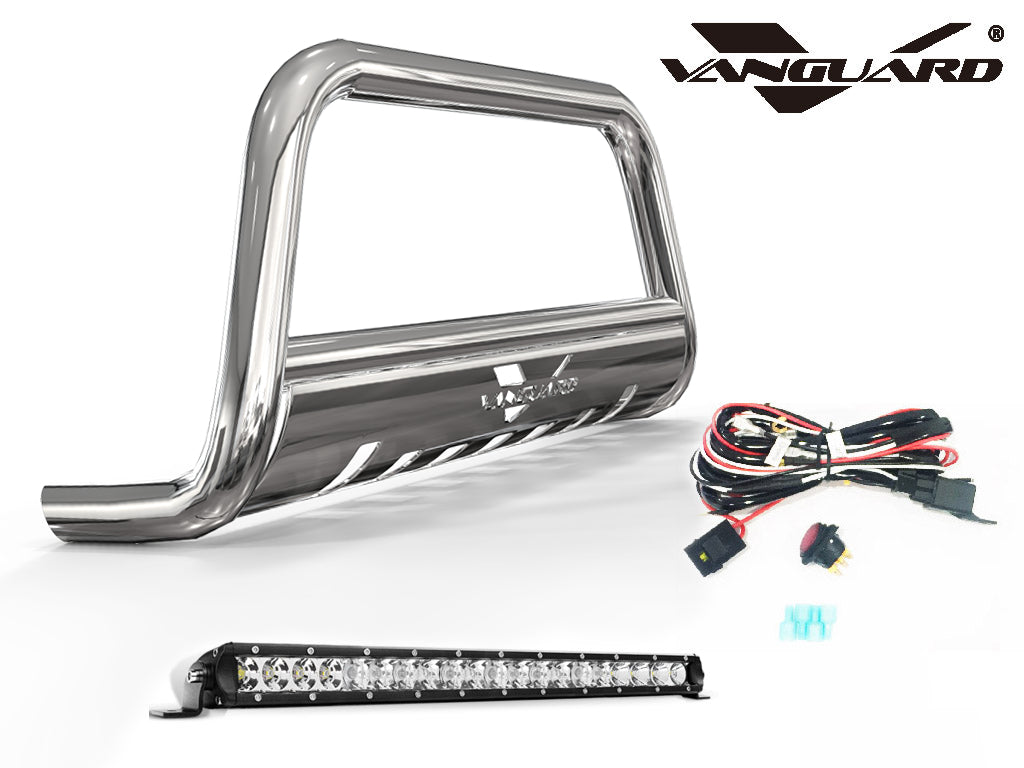 Vanguard Stainless Steel Front Guards Bull Bars Bumper Guard for 2017-2024 gmc acadia nan