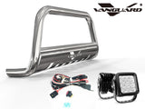 Vanguard Stainless Steel Front Guards Bull Bars Bumper Guard for 2017-2024 honda ridgeline nan
