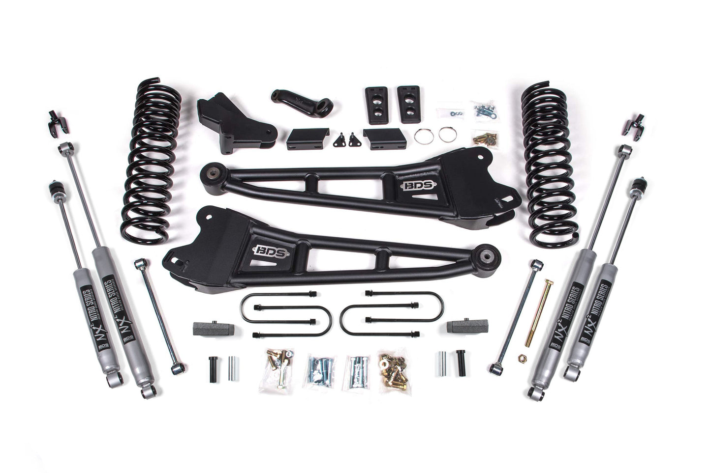 4 Inch Lift Kit W/ Radius Arm | Ram 3500 (13-18) 4WD | Gas