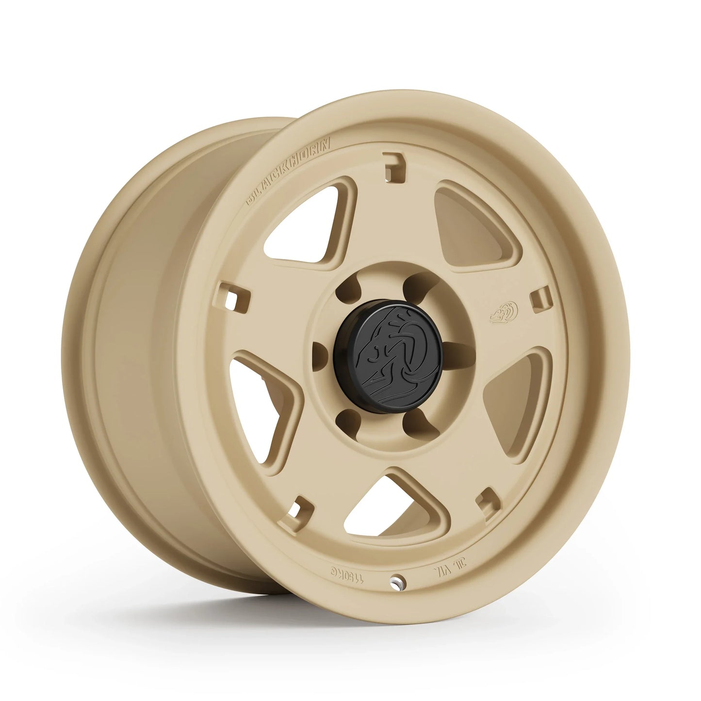 Corner View of Blackhorn Offroad NS5 17x9.0 in FDE or Flat Dark Earth