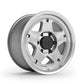 Corner View of Blackhorn Offroad NS5 in Prism or Machined Clear in (17x9.0)