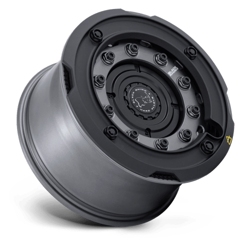 Black Rhino Hard Alloys ARX 17X8 6X130/5.5 95 +32 GUN-BLK M-BLK Wheels