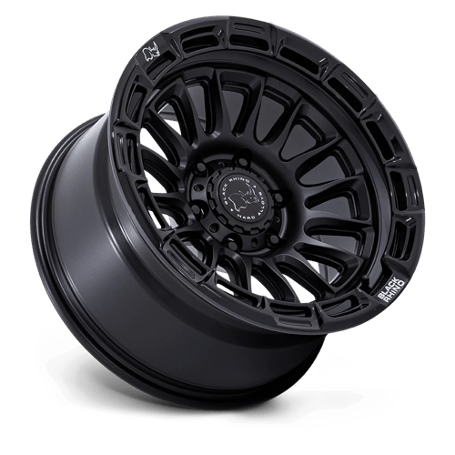 Black Rhino Hard Alloys RIVAL 20X9 5X4.5 72 +1 M-BLK G-BLK Wheels